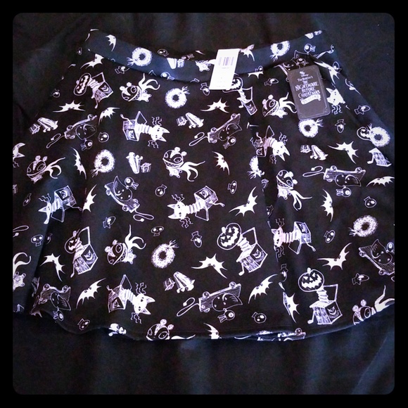 Hot Topic Dresses & Skirts - THE NIGHTMARE BEFORE CHRISTMAS SPOOKY TOYS SKIRT